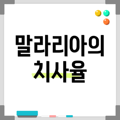 말라리아의 치사율