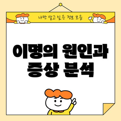이명의 원인과 증상 분석